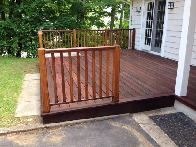 deck staining nantucket ma